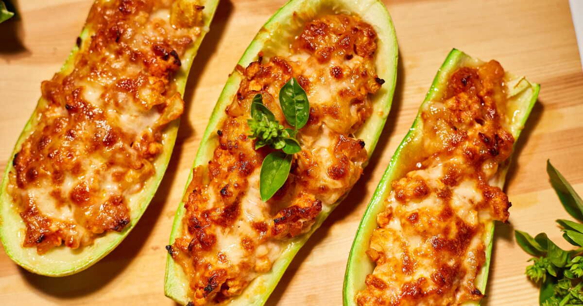 Courgettes farcies à la calabraise : un délice italien