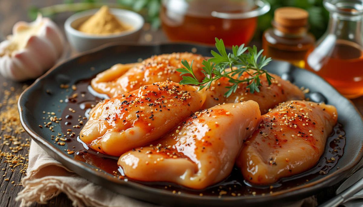 Marinade de poulet à la sauce soja : une explosion de saveurs asiatiques