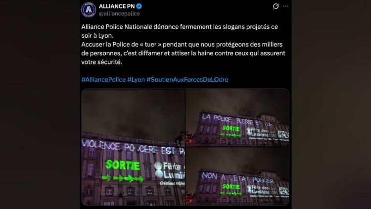 Fête des Lumières à Lyon : un message de haine fait polémique