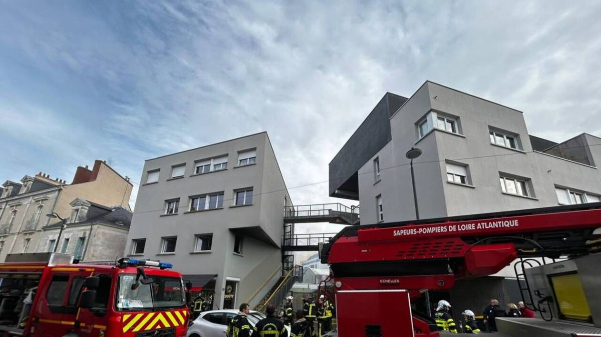 Incendie à Nantes : un appartement en flammes paralyse le centre-ville