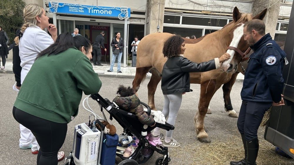 Un Noël magique pour les enfants hospitalisés à la Timone