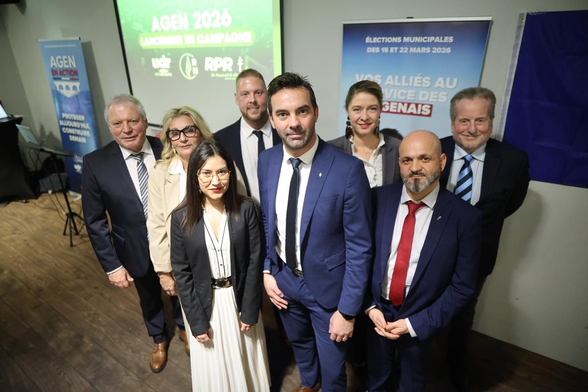 Sébastien Delbosq présente ses priorités pour les municipales d'Agen en 2026