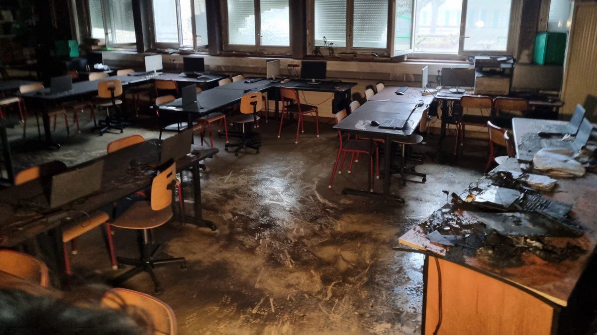 Incendie criminel dans un collège de Dijon : enquête ouverte et soupçons de narcotrafic