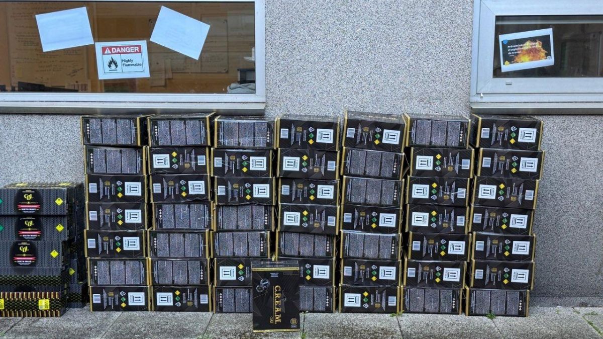 Une saisie impressionnante de protoxyde d’azote à Saint-Pierre-des-Corps