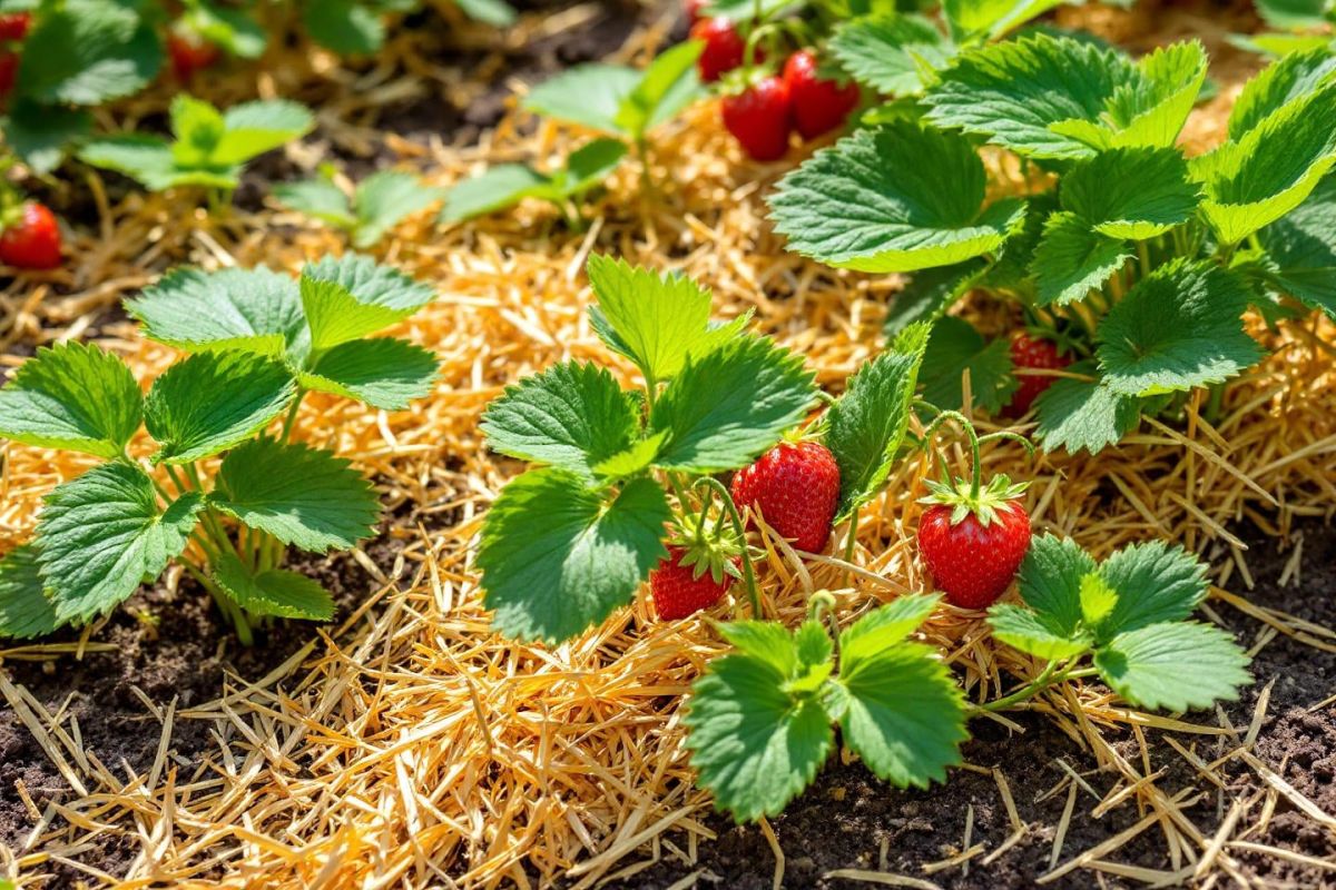 Comment le paillage transforme vos fraisiers en alliés gourmands de l'été