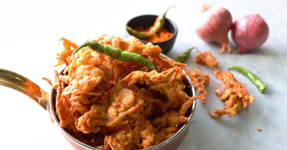 Beignets indiens à l'oignon : un délice pour vos apéros