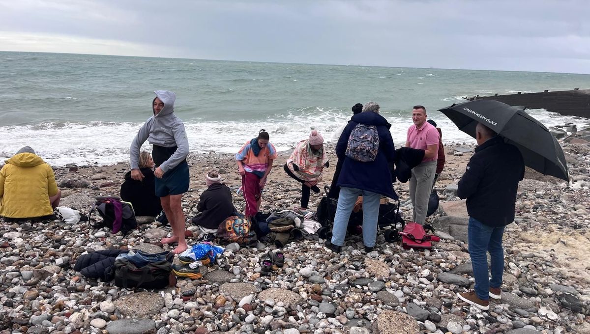 Un plongeon revigorant pour débuter l'année à Sainte-Adresse