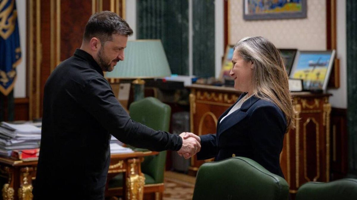 Une experte canadienne aux côtés de Zelensky pour relancer l'économie ukrainienne