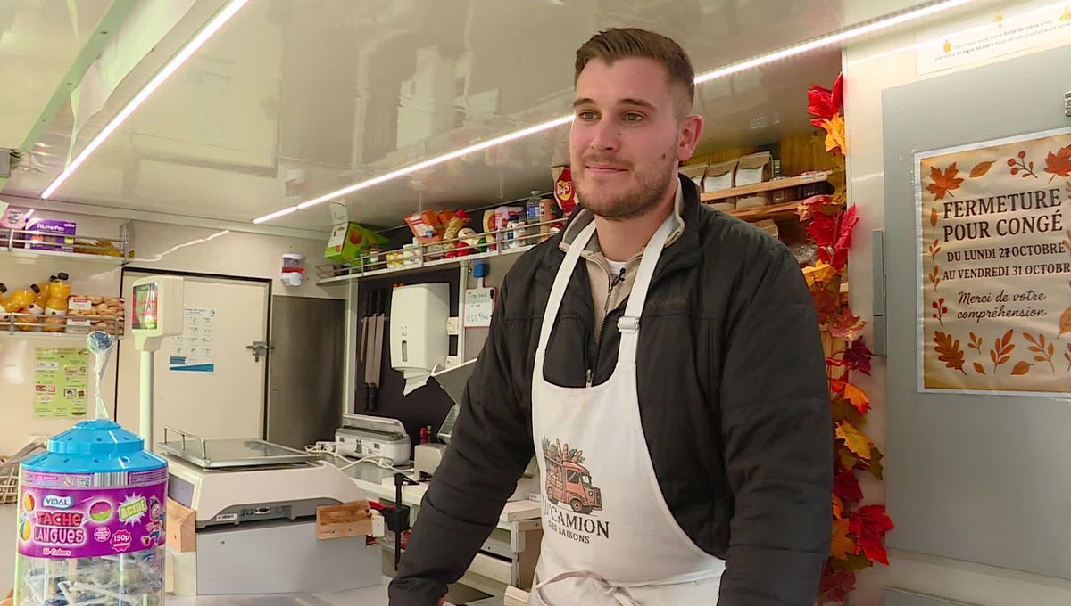 Lucas, le jeune épicier itinérant qui redonne vie aux villages