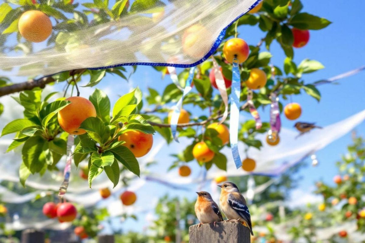 Protégez vos fruits des oiseaux : astuces et solutions simples