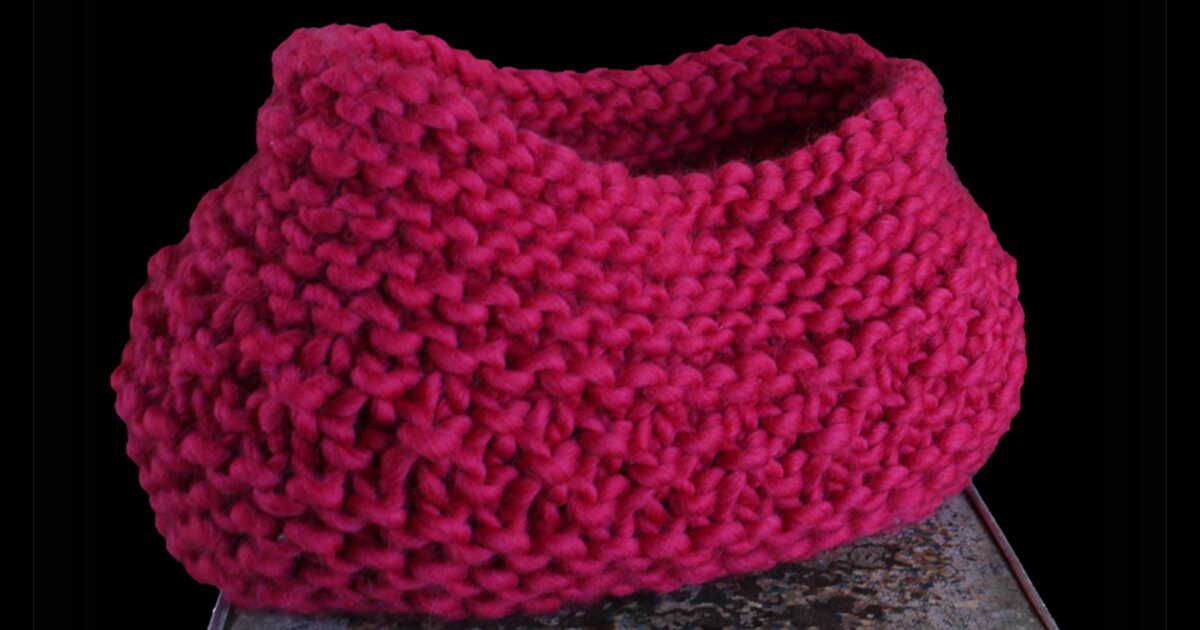 L'art du tricot à portée de main : le panier idéal