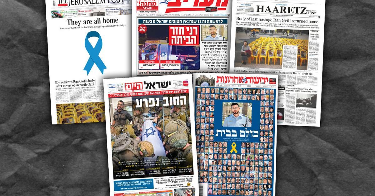 Le rapatriement de Ran Gvili : un symbole de retour et de cicatrisation