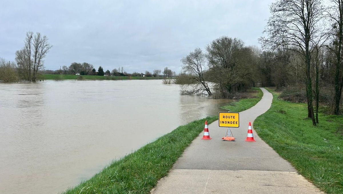 Indre-et-Loire : la crue sous haute surveillance, plusieurs routes fermées