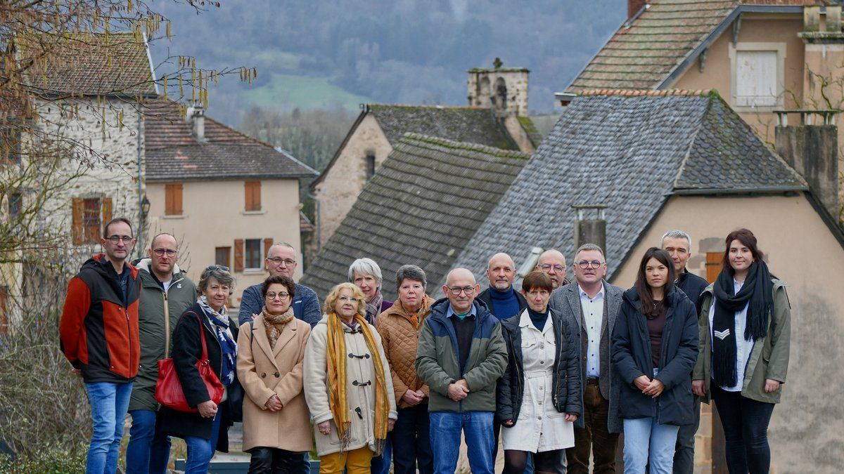 Olivier Lantuejoul présente sa liste pour l'avenir de Flagnac