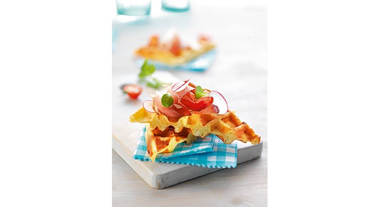 Gaufres aux pommes de terre savoureuses