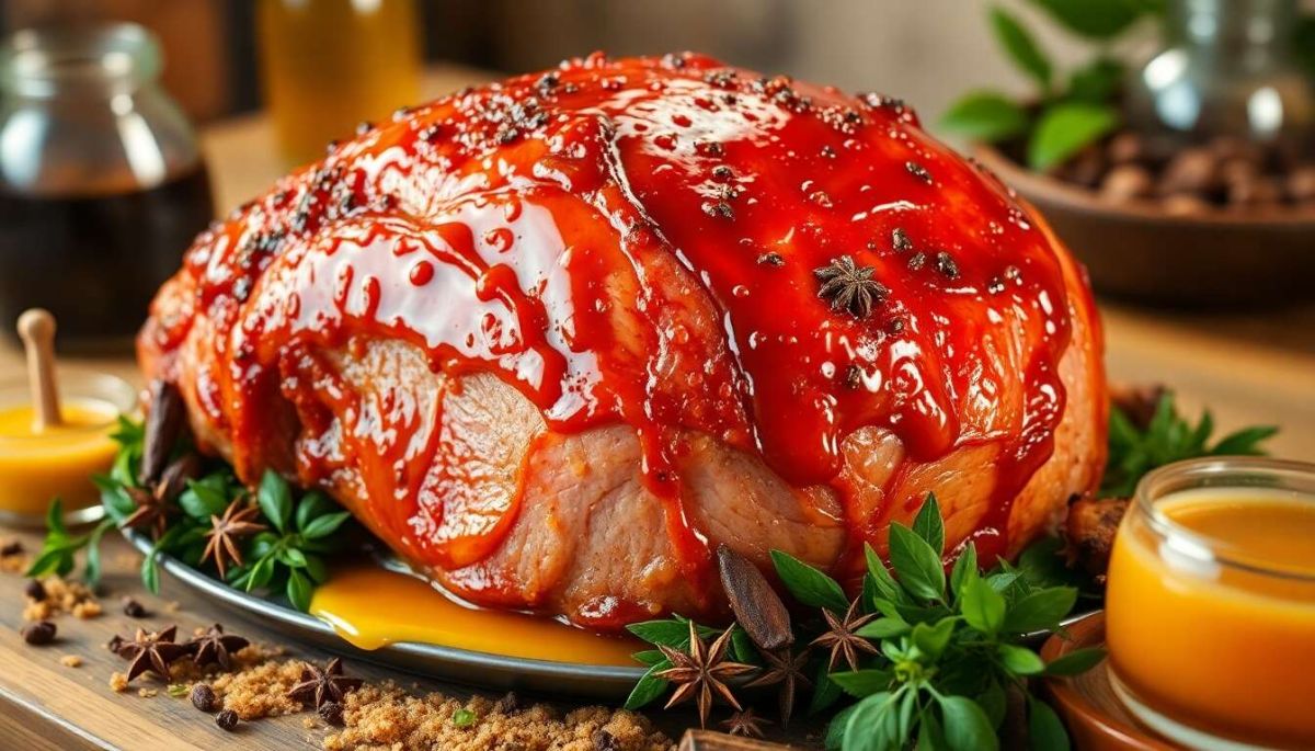 Sublimez vos repas avec un jambon rôti caramélisé au four