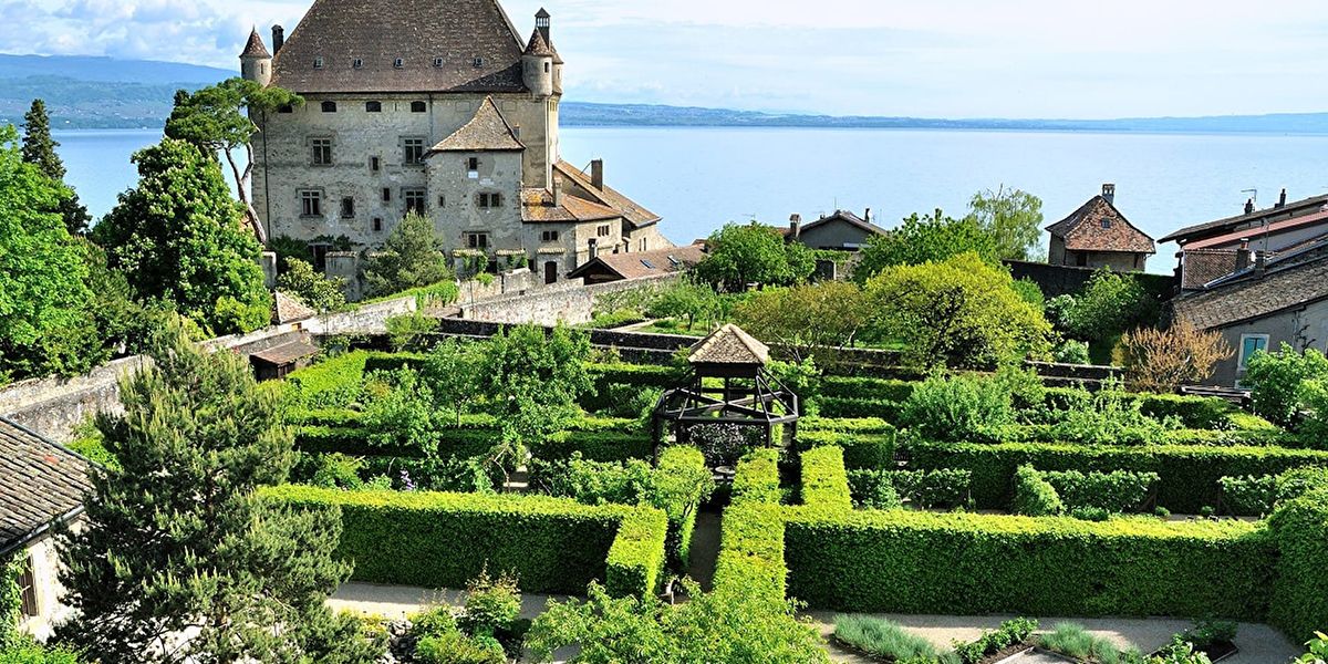 Jardin des Cinq Sens à Yvoire (74)