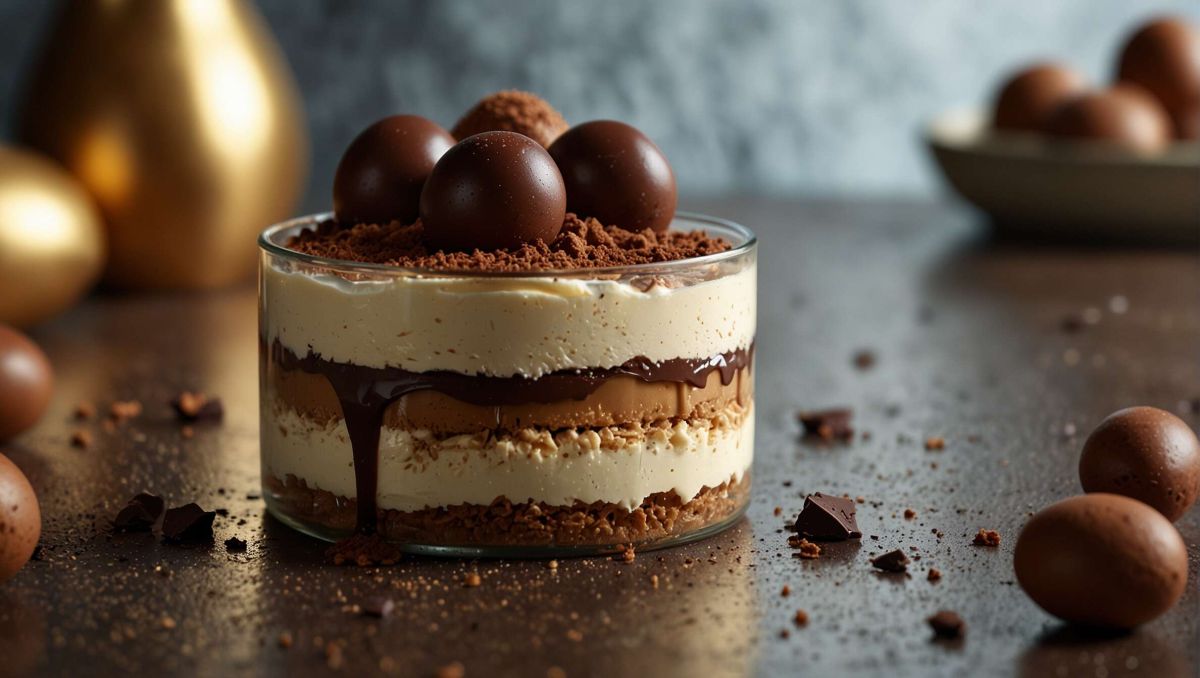Un tiramisu belle-hélène transformé : saveurs de poires et chocolat