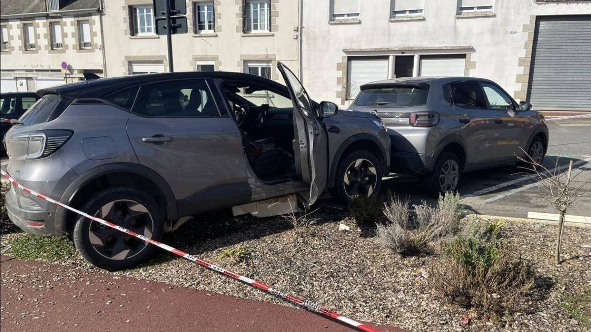 Une conductrice perd le contrôle lors d'un stationnement à Loudéac