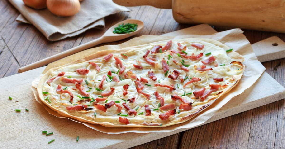 Découvrez la flammekueche alsacienne : une recette simple et délicieuse