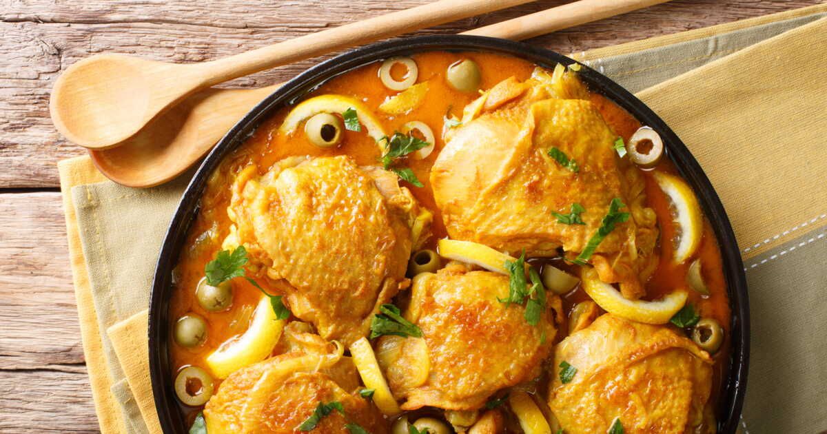 Poulet au citron et aux oignons confits : l'excellence en cuisine