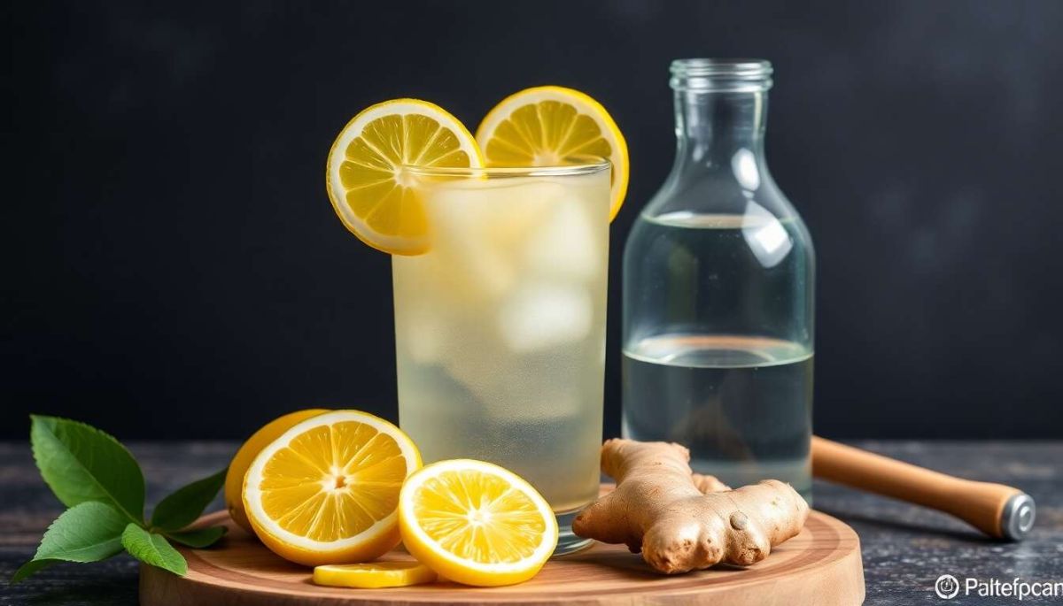 Retrouvez un ventre plat grâce à cette boisson citron-gingembre