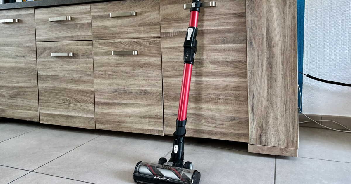 Rowenta x-force flex 13.60 : l'aspirateur balai 100 % français au banc d'essai
