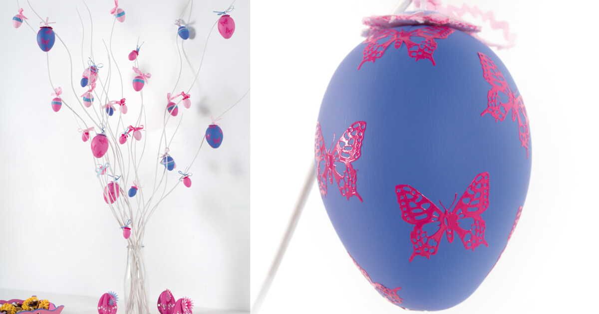 Des idées simples pour des œufs de Pâques colorés