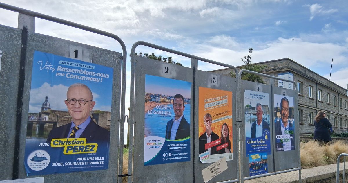 Municipales 2026 : l'union des gauches sur le podium à Concarneau