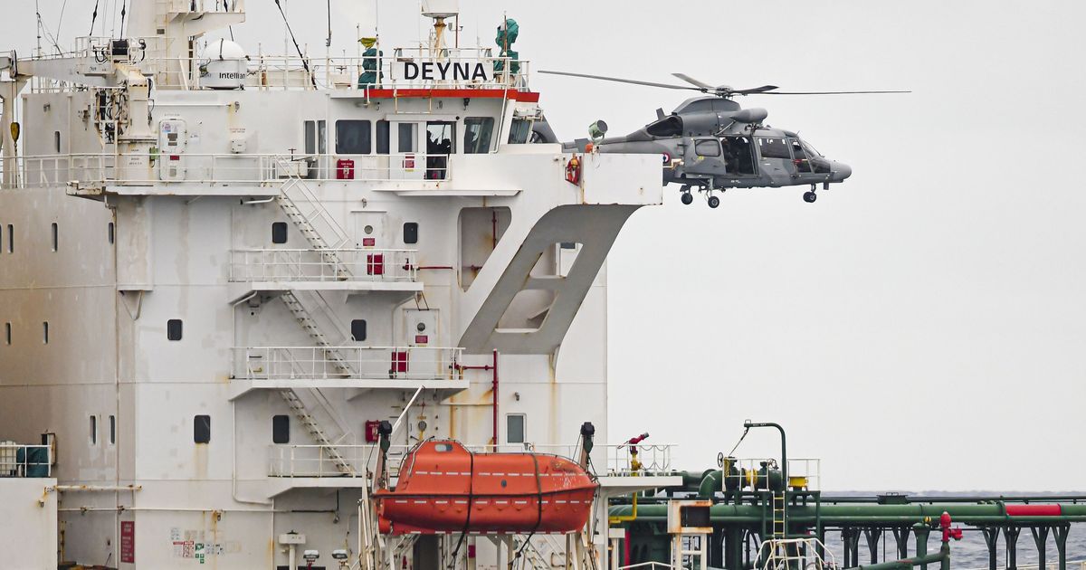 Un pétrolier suspect en provenance de Russie intercepté par la marine française