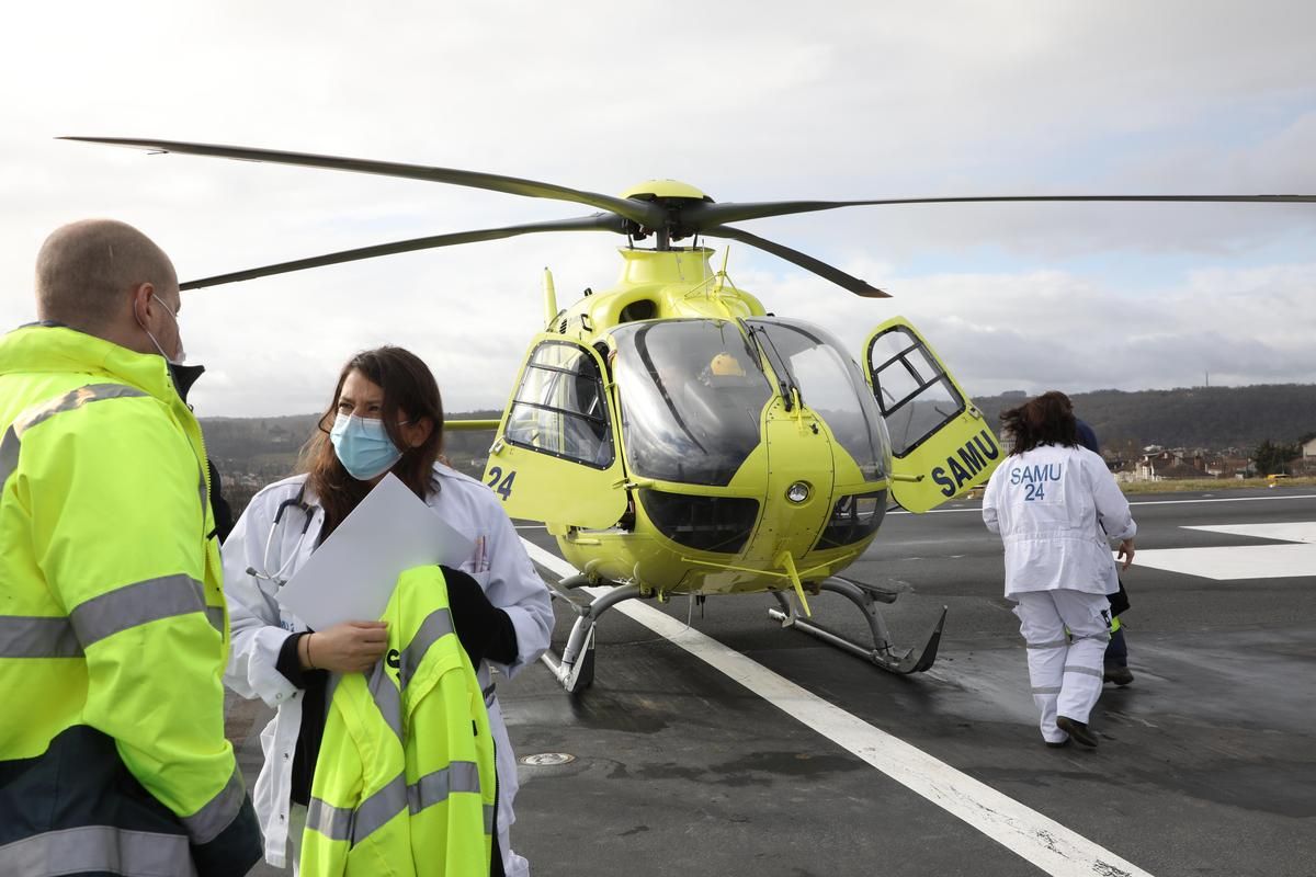 Un petit garçon de huit ans héliporté à Bordeaux après un accident domestique en Dordogne