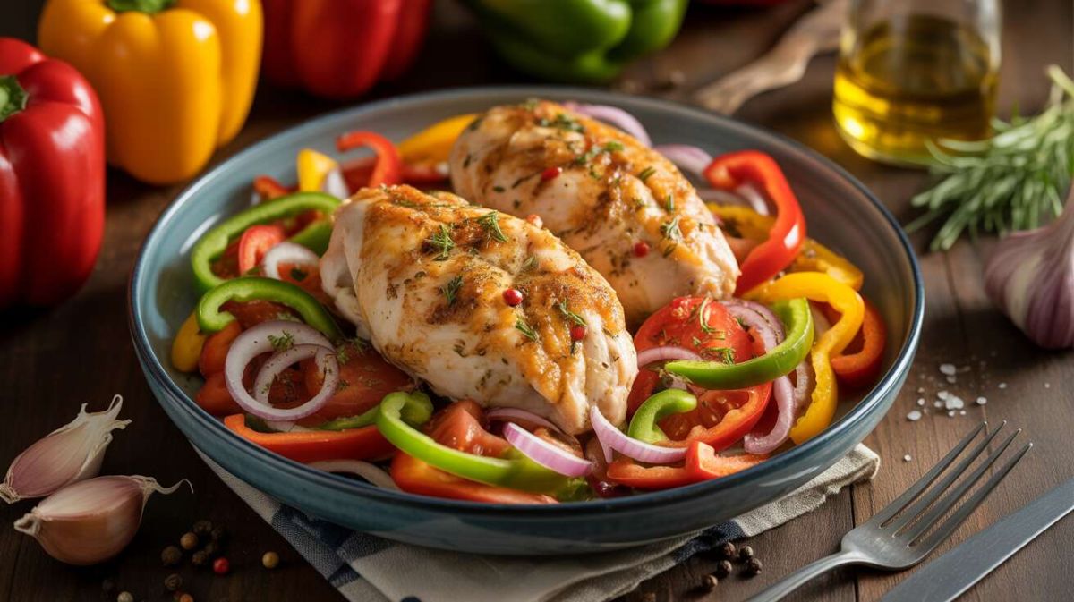 Un poulet basquaise léger : les saveurs ensoleillées du sud-ouest