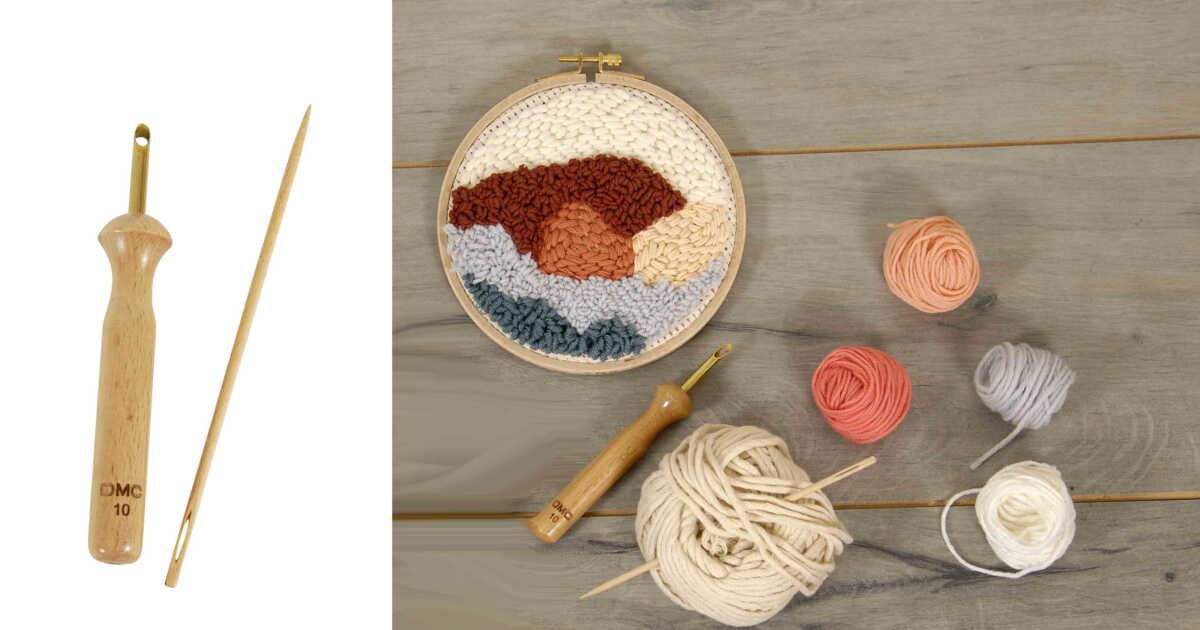 Le tableau en Punch Needle