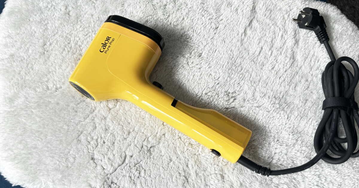 Test du Calor Pure Pop : un défroisseur vapeur pratique pour vos escapades