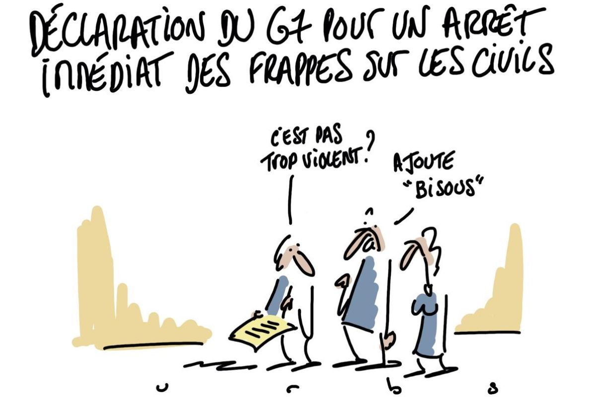 L'appel urgent des ministres du G7 pour protéger les civils