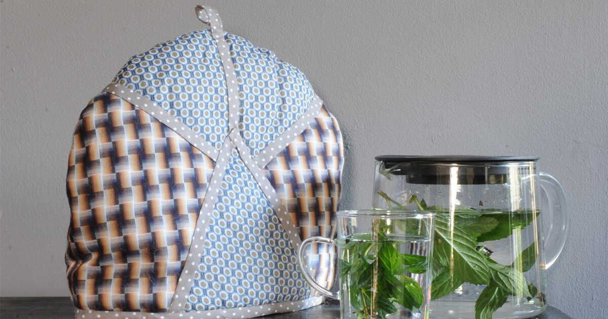 L'art du patchwork s'invite dans nos cuisines avec des cache-théières uniques