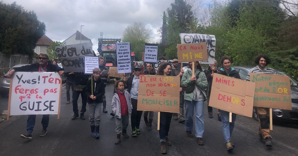 Un recours citoyen s'élève contre l'exploration minière à Saint-Yrieix