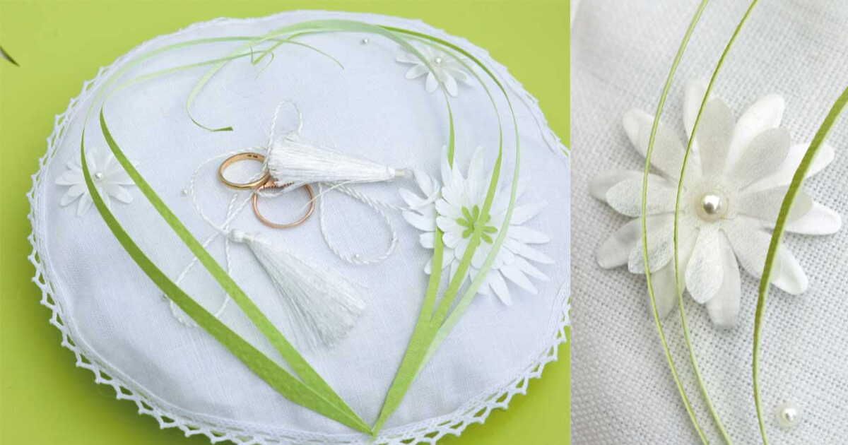 Le coussin de mariage : entre tradition et modernité