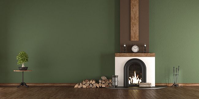 transformer une vieille cheminée en pièce maîtresse déco