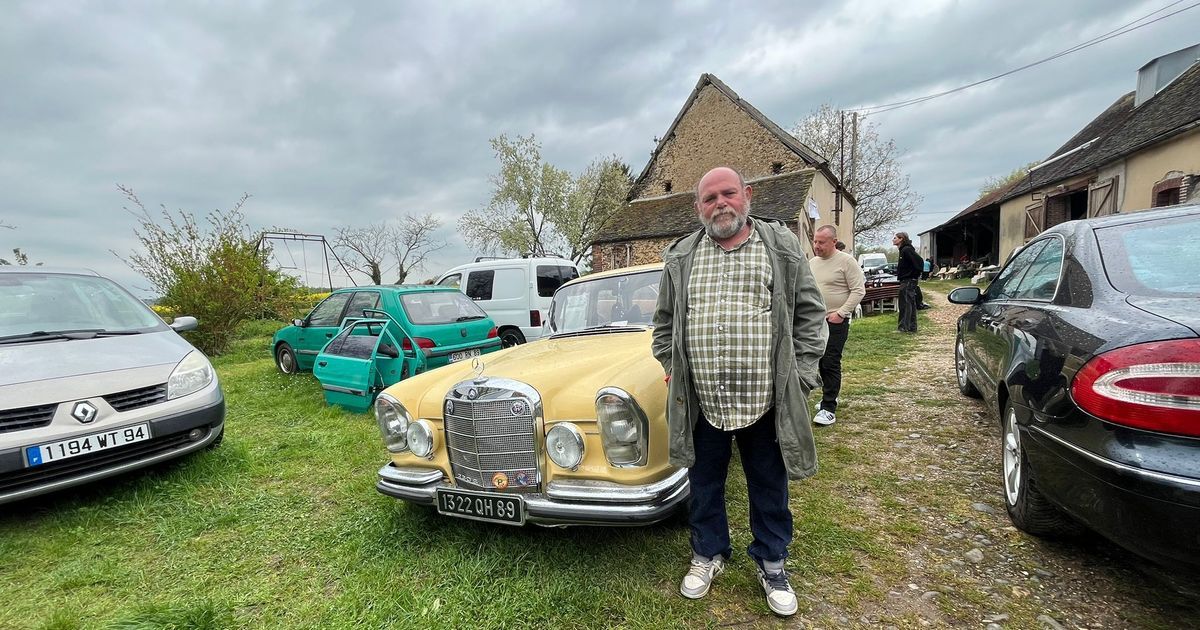 Voitures de collection à l'heure du carburant cher : un vide-maison inattendu en Yonne