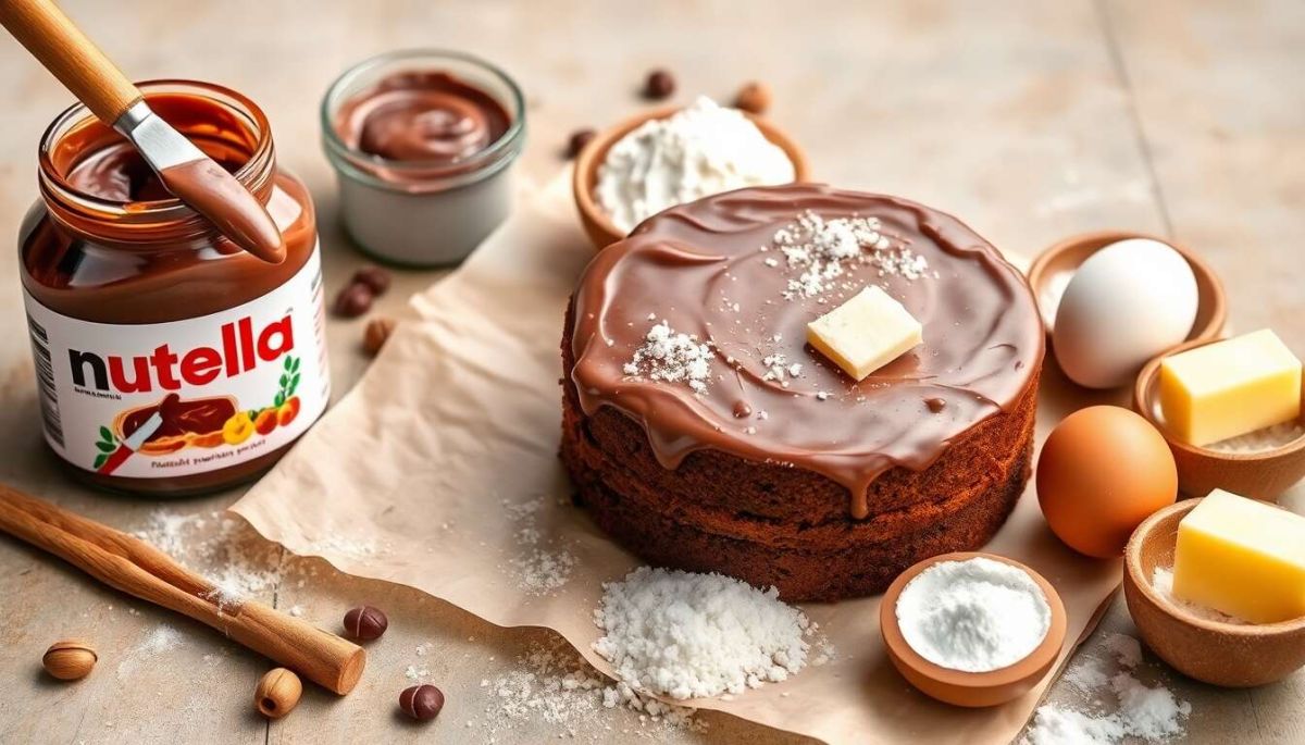 le gâteau au nutella qui fait chavirer les cœurs