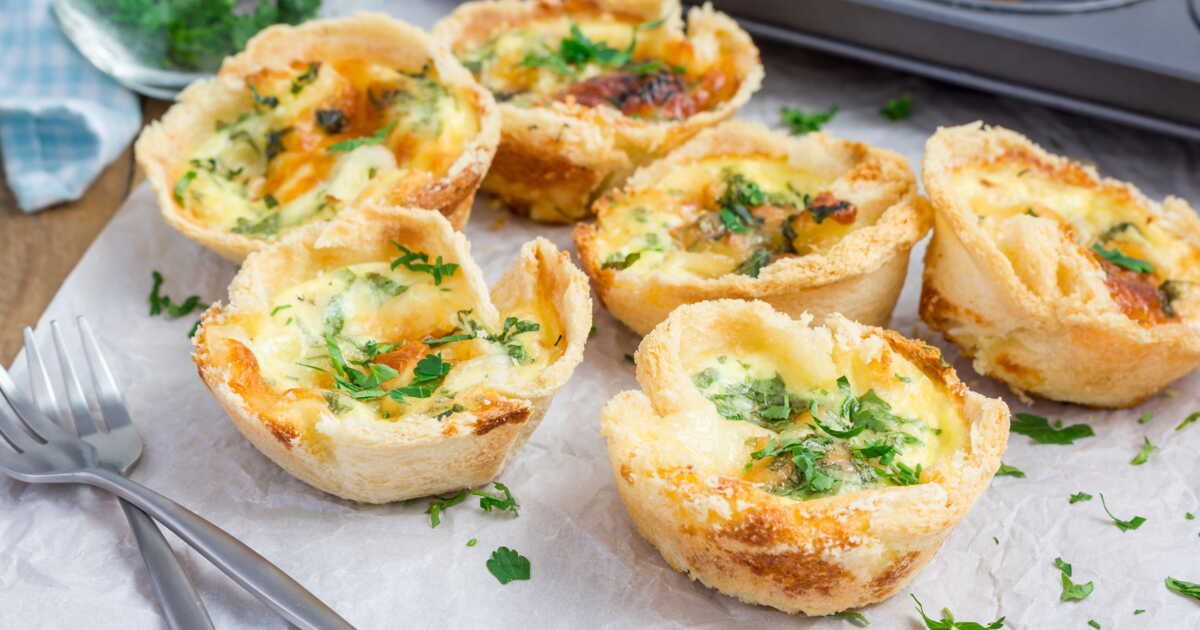 Des tartelettes salées pour un dîner léger et savoureux