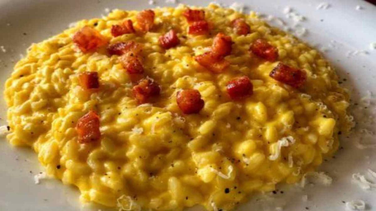 Découvrez le risotto alla carbonara, une délicieuse réinvention
