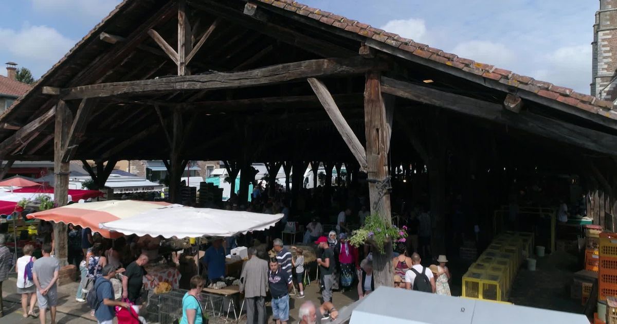 La comtesse salvatrice des halles médiévales de Châtillon-sur-Chalaronne