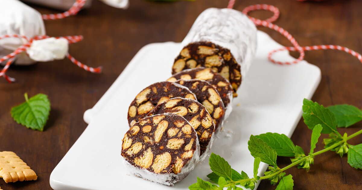 Surprenez vos invités avec un saucisson au chocolat fait maison