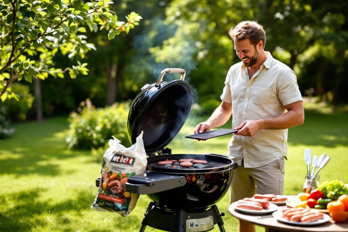 le barbecue Weber Kettle Premium à 229,90 € : un incontournable pour vos grillades