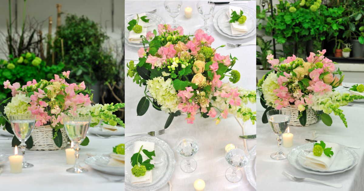Créez votre propre bouquet pour sublimer votre table