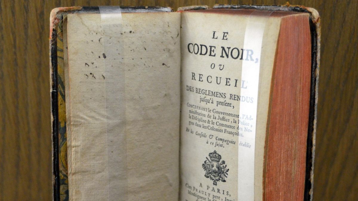 La France face à l'héritage du Code noir : vers une abrogation imminente ?