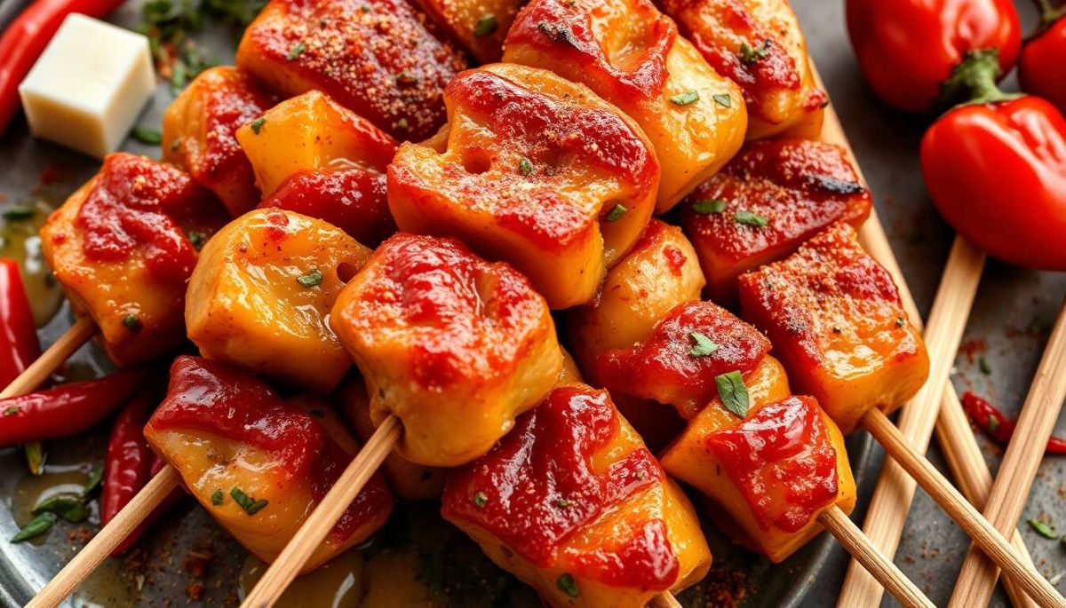 Brochettes espagnoles : une touche de soleil sur votre table