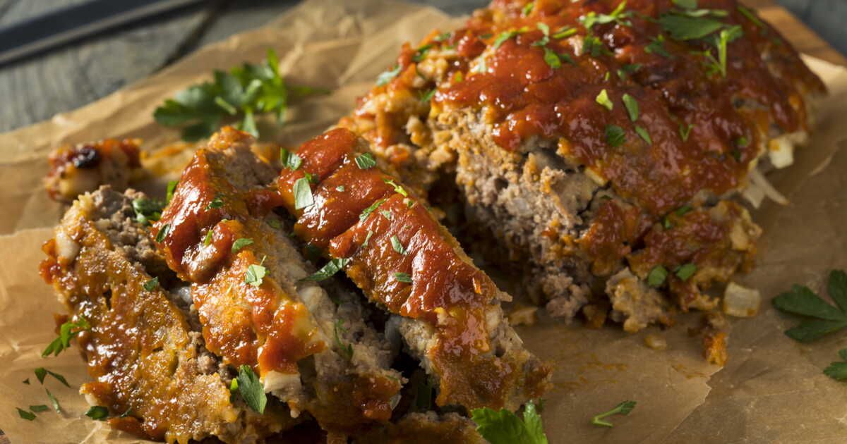 Découvrez la recette du pain de viande aux tomates séchées et ciboulette